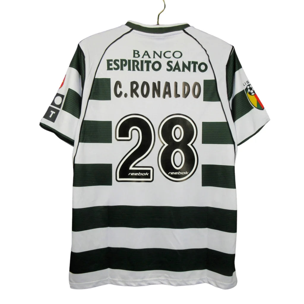 Sporting Home 2001/03 CR7 Football Jersey